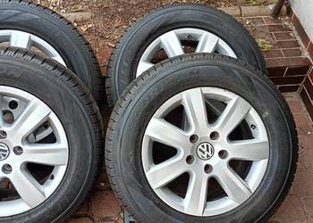 VW touareg alufelgi i opony 17" stan bdb