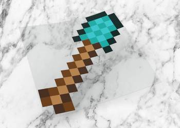 Naklejka MINECRAFT 8 x 8 cm creeper mine craft #2