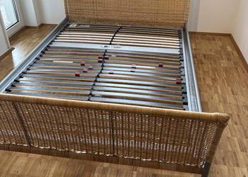 Łózko 140 x 200 cm I IKEA Sundnes Rattan
