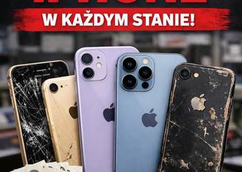 Skup sprawnych i uszkodzonych iPhone