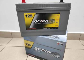 Akumulator GROM Premium 12V 125Ah 1000A CAT