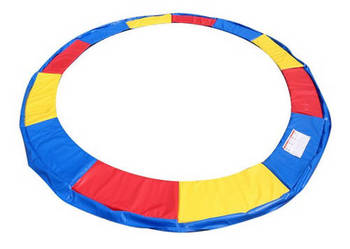 Osłona sprężyn do trampoliny 12 ft miękka mata ochronna 366-374 cm kolorowa