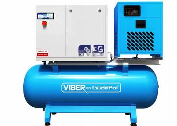 KOMPRESOR ŚRUBOWY VIBER-SYSTEM BY GUDEPOL 500L 750L/M 10 BAR 10B500L