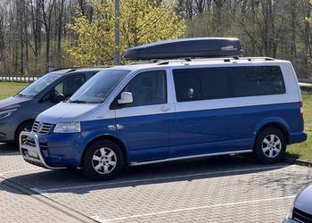 VW t5 Caravelle long 174 km 2,5 tdi klima tempomat salon pl