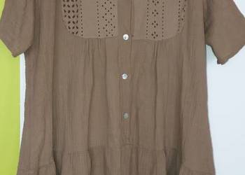 XXL(52) Włoska bawełniana sukienka/ tunika