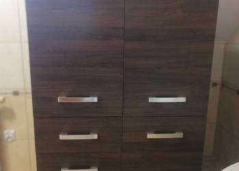 Szafka łazienkowa z koszem