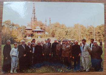 Pocztówka - Wojciech Jaruzelski w Sanktuarium Matki Bożej Licheńskiej