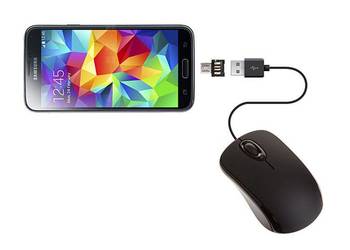 Adapter NANO OTG HOST USB MicroUSB Tablet Smarfon