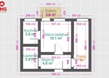 Oferta sprzedaży mieszkania 33m2 2 pokojowe Białystok