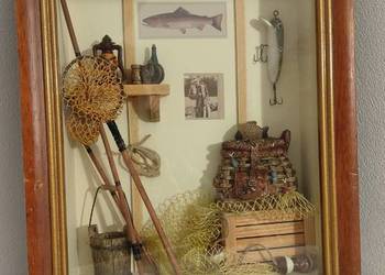 Obraz Gablota 3D Rybaka