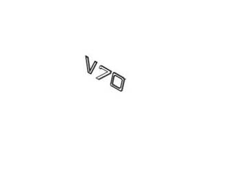 VOLVO V70II V70 III emblemat na tylna klape 9483064 OE