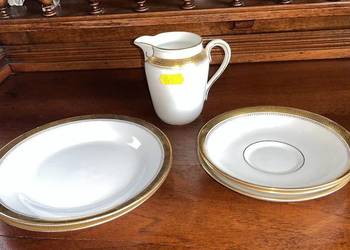 Talerzyk deserowy. Manufaktura Tuscan. Made in England.  Drogą grecką Talerzyk deserowy. Manufaktura Tuscan. Made in England.  Drogą grecką