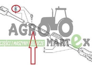 84253962, 5191151 RURKA WIESZAKA CNH