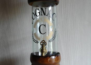 Butelka COGNAC z kranikiem