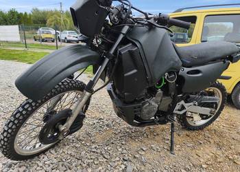Kawasaki KLR/KL 650 cross enduro! Diabeł! 48KM! Zamiana
