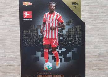 Karta piłkarska Sheraldo Becker Star Spieler złota Bundesliga