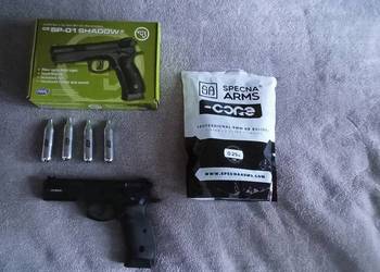 Nowy Pistolet ASG CZ SP-01 Shadow GNB