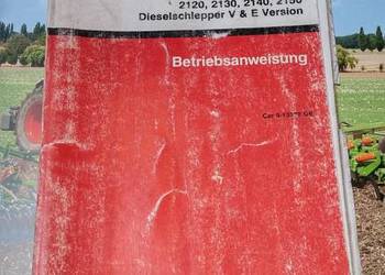 Instrukcja CASE IH 2120,2130,2140,2150 Dieselschlepper V&E