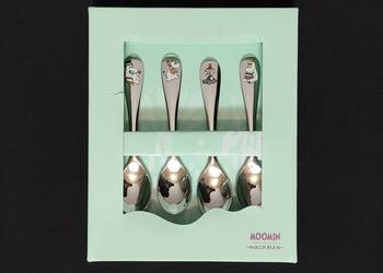 MUMINKI zestaw 4 łyżeczek do kawy Wielkie Świętowanie - Hackman/Arabia