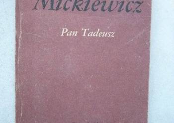 PAN TADEUSZ - ADAM MICKIEWICZ