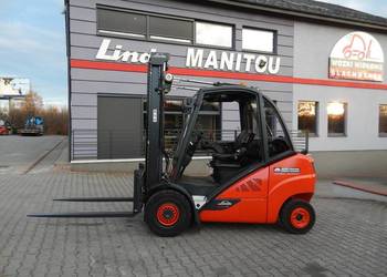 Gazowy wózek widłowy Linde H35T-02 Przesuw boczny / BD-2334