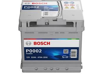 Akumulator 52Ah 470A EN Bosch  P0002 ( wcześniej S4002 )
