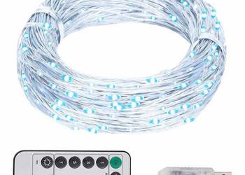 vidaXL Lampki LED, 150 diod, zimna biel, 15 m(SKU:330050)