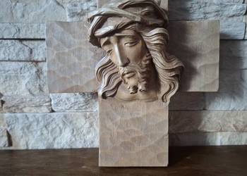 Rzeźba z drewna, Ukrzyżowanie, krzyż drewniany