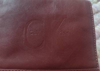 Calvin Klein/ Brązowa torebka listonoszka, saszetka