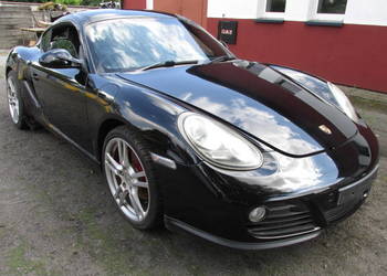 RÓŻNE CZĘŚCI Porsche Cayman LIFT 987 II 2.9 benz 265KM 2011r. Lak 041 BLACK