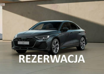 Audi A3 Limousine LED_Kamera_El.Fotel z Pamięcią_3-strefy_Półskóry_ACC_Asy…
