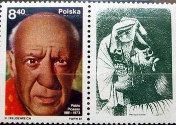 Znaczki polskie rok 1981 Fi 2580 z przywieszką