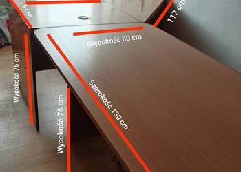 Meble biurowe - do biura, firmy, gabinetu - biurka - stół - regał - witryna