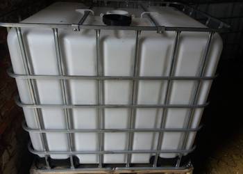 Wrocław Czysty Pojemnik 1000 l zbiornik Mauzer Mauser IBC