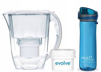 Dzbanek do wody Aqua Optima Oria 2,8l + filtr 60 dni + bidon 600ml
