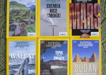 National Geographic 12 egzemplarzy