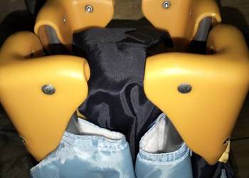 Składane łóżeczko turystyczne używane.