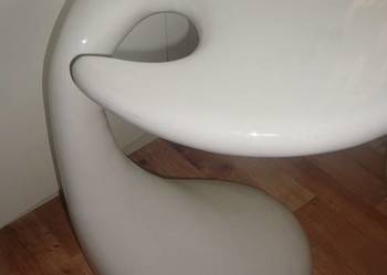 Ława stolik biały włókno szklane  HALMAR Nowy