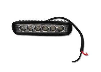 REFLEKTOR LAMPA ROBOCZA LED PROSTOKĄTNA 10-30V 18W [3152]