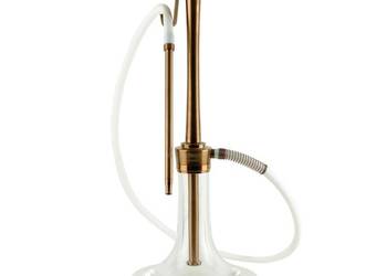 Oduman Cosmo Hookah | Bronze Body & Clear Glass Fajka Wodna Shisha Hookah