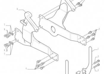 New Holland T6010 Rama 87493266