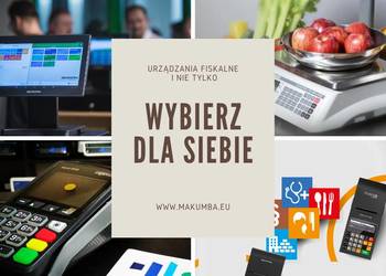 Kasy fiskalne, terminale płatnicze, system POS dotykacka - Makumba