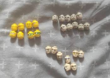 Główki Lego oraz lego Cobi