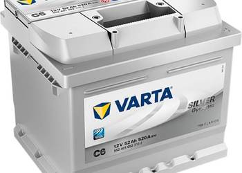 Akumulator Varta Silver C6 52Ah 520A Gdańsk Wymiana Gratis!!