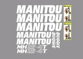 Naklejki oklejenie MANITOU MH 25-4T Zamiennik