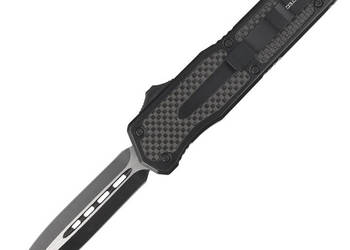 Nóż automatyczny Dulotec OTF Aluminium / Carbon Fiber, Two-Tone Finish 3Cr…