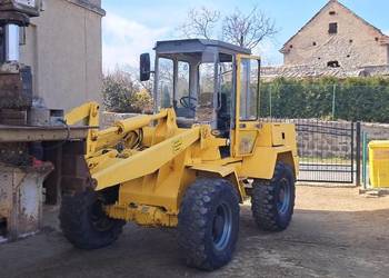 Ładowarka kołowa LIEBHERR L508, łyżka + widły