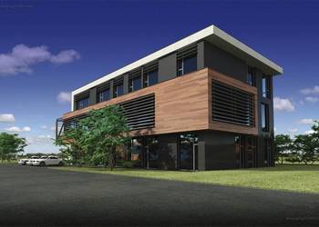 BUDYNEK BIUROWY PS-SX-480-V2 PROJEKT NOWOCZESNY