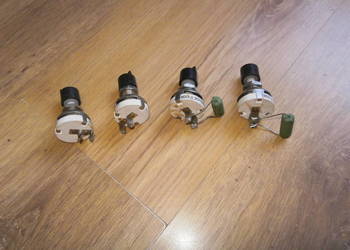 Potencjometry TONSIL ALTON MILDTON  4szt. sprawne