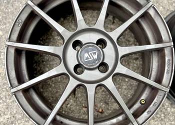 Felgi OZ MSW85 R17 4x100 ET30 7JX17H2 z 2 kompletami opon